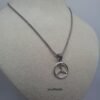 Mercedes Necklace Handmade solid 925 silver