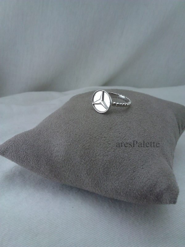 Mercedes Benz Ring-Handmade-925 silver