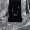 Audi Necklace 925 Silver Handmade