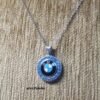 BMW Swarovski Necklace Handmade 925 silver