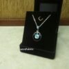 BMW Necklace ''Blue Swarovski Edition'' Handmade-925 silver