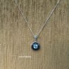 BMW Necklace ''Blue Swarovski Edition'' Handmade-925 silver