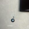 BMW Necklace ''Blue Swarovski Edition'' Handmade-925 silver