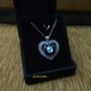 BMW Necklace Handmade 925 Silver Blue Love Necklace