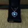 BMW Necklace Handmade 925 Silver Blue Love Necklace