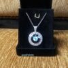 Bmw Swarovski Necklace Handmade 925 silver