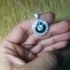 Bmw Swarovski Necklace Handmade 925 silver