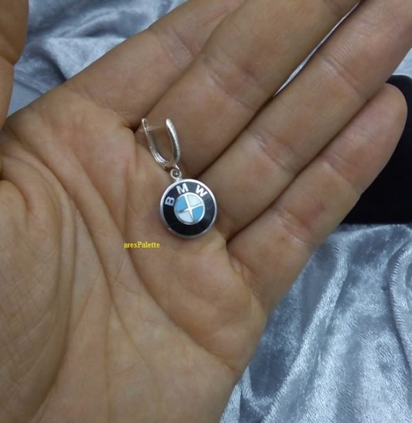 BMW Earring -925 silver