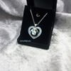 BMW Blue Love Necklace-Handmade-925 silver