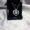 BMW Blue Love Necklace-Handmade-925 silver