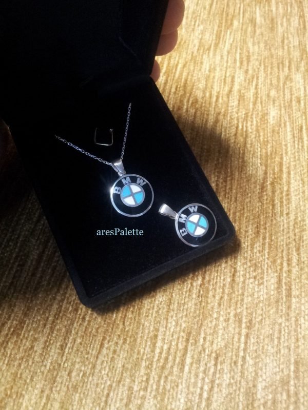 BMW Necklace And Pendant-Handmade-925 silver