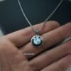 BMW Necklace Handmade-925 silver