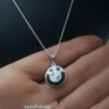 BMW Swarovski Necklace-Handmade - 925 silver