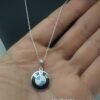 BMW Swarovski Necklace-Handmade - 925 silver