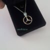 Mercedes Benz Necklace ''Blue Edition'' Handmade