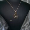 Mercedes Yellow Gold Necklace