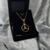 Mercedes Yellow Gold Necklace