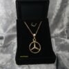 Mercedes Yellow Gold Necklace