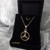 Mercedes Yellow Gold Necklace