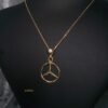 Mercedes Yellow Gold Necklace