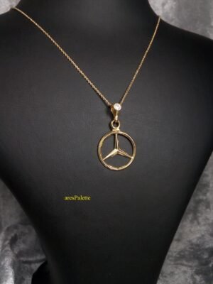 Mercedes Yellow Gold Edition Necklace