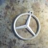 Mercedes Necklace Big Logo Necklace-Handmade-925 silver