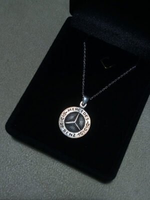 Mercedes Silver Necklace