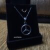 Mercedes Necklace ''Black Edition'' Handmade-925 silver