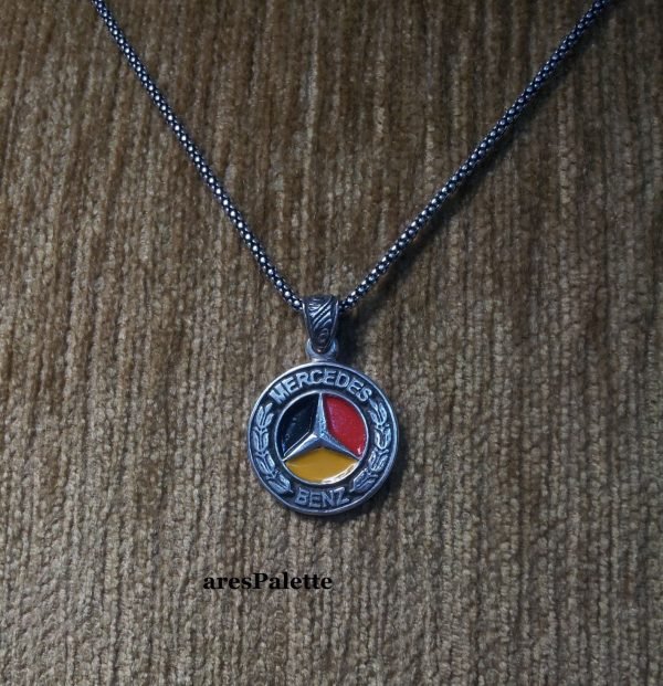 Mercedes-Benz ''Germany Edition'' Necklace-Handmade-925 silver