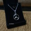 Mercedes Benz ''White Edition'' Necklace-Handmade-925 silver