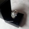 Mercedes Ring Special design ring-925 silver-White Swarovski-Custom Initials