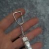 Mercedes W123 Keychain 925 Silver-Handmade