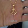 Mercedes Benz ''Yellow Edition'' Necklace-925 silver