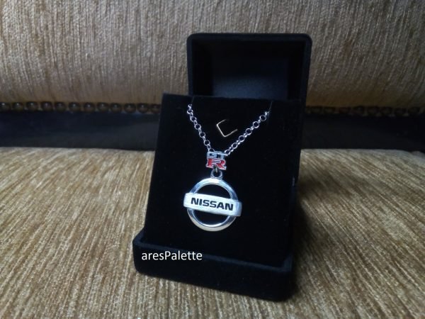 Nissan GTR Necklace - Handmade Sterling Silver Necklace