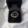 Oval Amethyst Ring-Special Design 13.01 ct Amethyst Ring