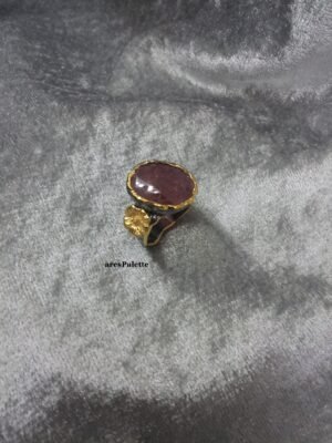 Red Sapphire Ring