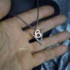 V6 Silver Necklace V8 Necklace Car Jewelry