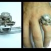 V8 Ring Handmade Car Jewellery V8 Engine Big Block Ring