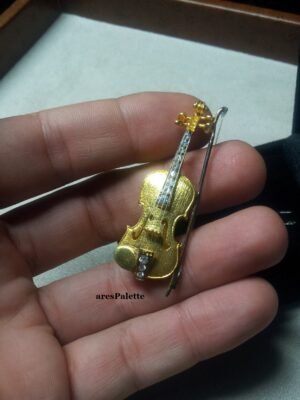 Violin Brooch