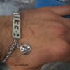 Volkswagen Bracelet 6 ''Beetle'' Silver 925 Handmade