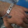 Volkswagen Beetle Bracelet 925 Silver Handmade