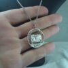 Volkswagen T2 Bus Necklace - 925 Silver / Handmade