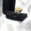 Yellow Aventurine Ring Fully handmade-925 Silver Special Design