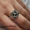 mercedes handmade silver ring